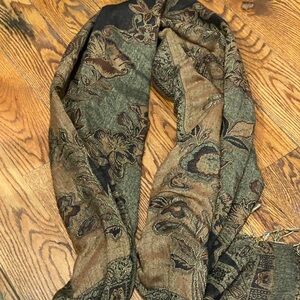 Chanel Black Scarf